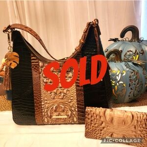 Brahmin Bag and Wallet w Charm